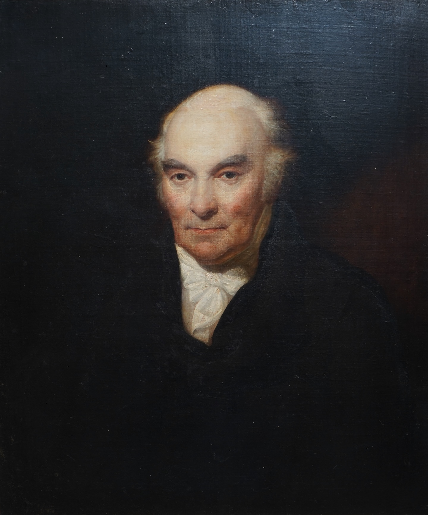 English School, 19th century, A pair of Bickersteth family portraits, probably a husband and wife